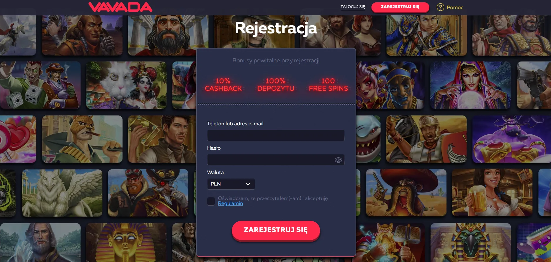 Vavada PL – szybka rejestracja i start gry online